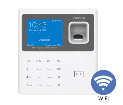 TERMINAL BIOMETRICA HUELLA PARA ASISTENCIAS ANVIZ W1 PRO CON MODULO WIFI INCLUYE ADAPTADOR -  I07654 - Código: I07654 | Compra en Guadalajara