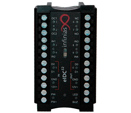 CONTROLADOR eIDC32 PoE PARA UNA PUERTA -  S-EIDC32 - Código: S-EIDC32 | Compra en Guadalajara